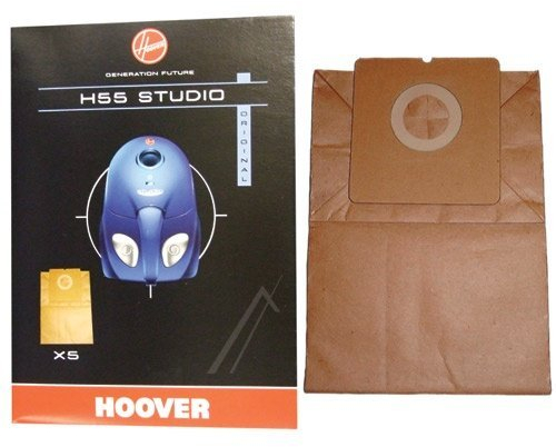 HOOVER Papierbeutel H55, kompatibel mit Studiomodellen