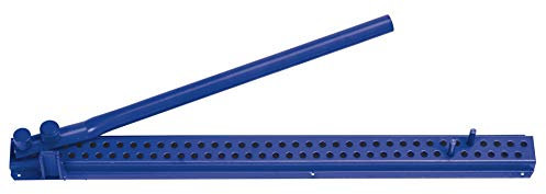 AUSONIA - 47241 PLAQUE CINTREUSE COUDEUSE POUR FER À ÉTRIER, AVEC AIGUILLONS, TREMPÉE DANS LES ZONES QUI S’USENT LE PLUS, PEINTE AVEC REVÊTEMENT ÉPOXYDE. DIAMÈTRE MAXIMUM 10/12 MM