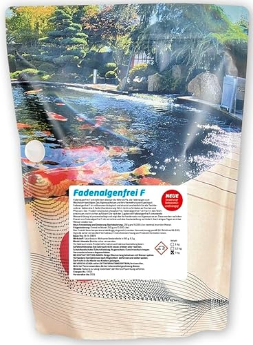 Fadenalgenfrei F 5 kg, Fadenalgenvernichter, Algenvernichter, Algenstop, Algenmittel