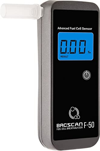 BACscan F-50 alcohol tester 0-4% Black