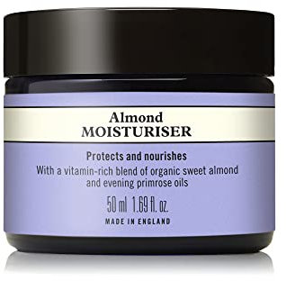 Neal's Yard Remedies Almond Moisturiser | Rich in Vitamins to Tone, Balance & Protect Skin | 50 g