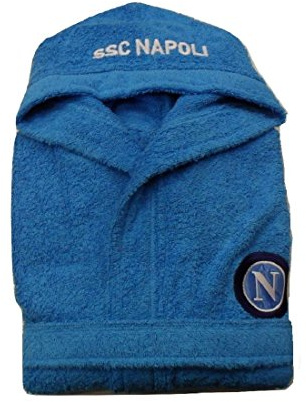 Accappatoio Spugna Bambini Napoli - Prodotto Ufficiale SSC Napoli (13-14 Anni)
