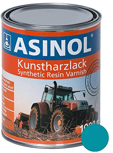 ASINOL MENGELE BLAU 1.000 ml Kunstharzlack Farbe Lack 1l Liter Dose