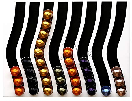 Cafedeco porte capsules distributeur café compatible capsules nespresso 8N 38x33x1cm