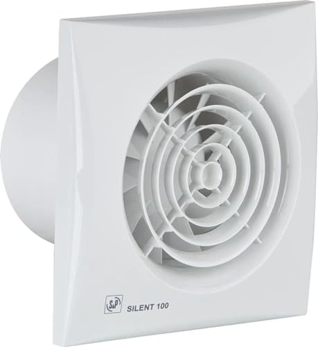 S & p silent-100 - Extractor bano silent-100-cdz 8w 2100rpm
