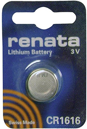 Renata CR1616 Lot de 2 Piles au Lithium 3V