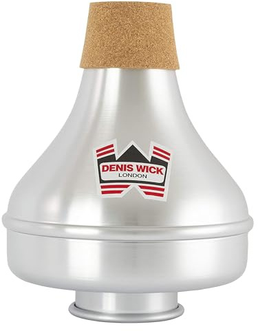 Denis Wick Extending Tube Mute for Trombone, 5507 - Hand-Spun Aluminum & Brass Tube - Classic Wah-Wah Jazz Sound - Enhanced Intonation & Projection - 8.27 x 6.69 x 6.69 inches