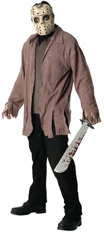 Rubie's Offizielles Jason Voorhees Freitag der 13. Erwachsenenkostüm