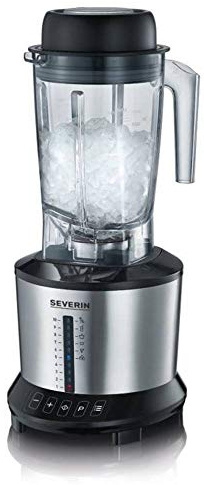 Severin SM3740 Mixeur haute performance 1400 W 1,7 L en Acier Inoxydable Noir