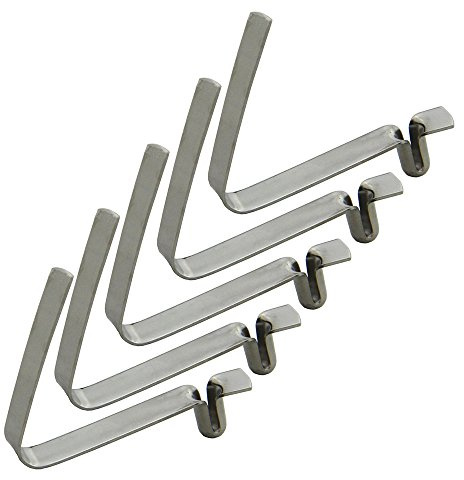 50?Single Button Clips Kajak Paddel Snap Spring Clip Zeltstange Clips(Button diameter 4mm single pin)