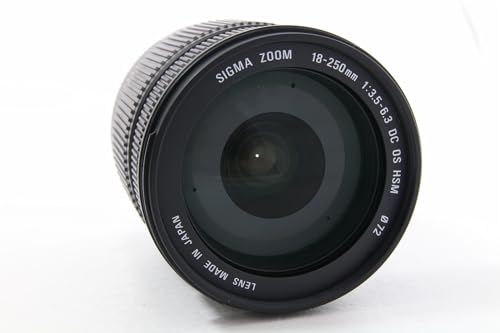 Sigma 18-250 mm F3,5-6,3 DC OS HSM Reise-Zoom-Objektiv (72 mm Filtergewinde) für Sony Objektivbajonett