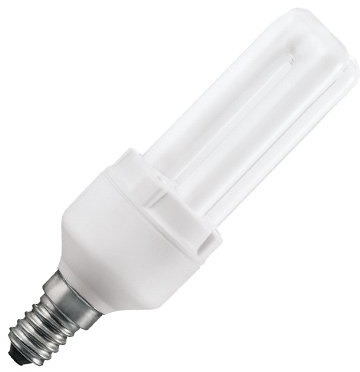 Bombilla de bajo consumo dint LL gutaussehend E14 11 W 840 Dulux Longlife – OSRAM