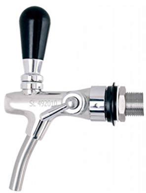 Robinet tireuse a biere, robinet compensateur - Robinet à bière chromé pour la maison, le bar, les restaurants, 7 mm version