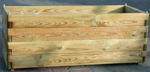 FIORIERA LEGNO IMPREGNATO C.PERNO cm 90x40x40