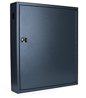 Pavo 8047208 - Caja para Llaves de Alta Seguridad (Capacidad para hasta 80 Unidades) Gris