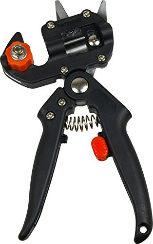 Orework Profi-Pflanzschere, Bypass, Modern, Schwarz, Runde Spitze