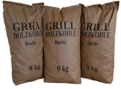 Krok Wood Charcoal for BBQ, Smoking, Grilling 27kg