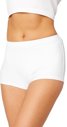 Merry Style Costume a Pantaloncino Donna L23L1 | Vita media elastica, tessuto leggero ad asciugatura rapida, modello aderente per spiaggia, piscina e sport leggero