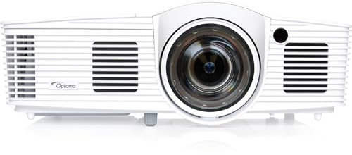 Optoma EH200ST Full 3D 1080p 3000 Lumen DLP Proiettore a ottica corta con rapporto di contrasto 20.000:1 e porta HDMI abilitata MHL, bianco