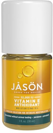 JASON Vitamin E 32,000 IU Moisturizing Oil , For Targeted Solutions, 1 Fluid Ounces
