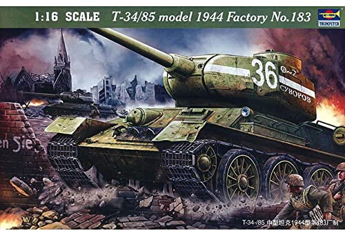Trumpeter 1:16 - T-34/85 (Mod.1944) Factory No 183