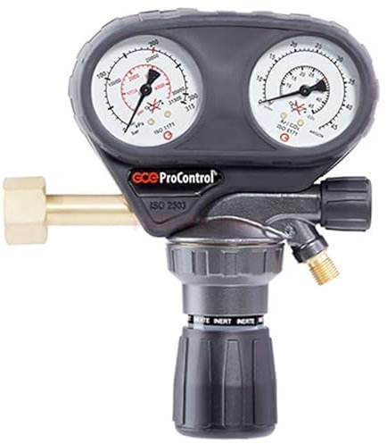 Druckminderer Stickstoff 0-10 bar Druckregler Druckmanometer Manometer