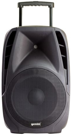 GEMINI ES 15 TO GO DIFFUSORE AMPLIFICATO A 2 VIE DA 200 W E 800 W DI PICCO + 2 RADIOMICROFONI