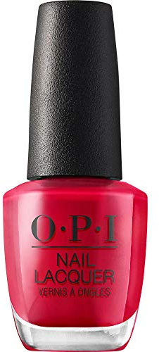 OPI Nail Laquer - Esmalte Uñas Duración de Hasta 7 Días, Efecto Manicura Profesional, 'OPI by Popular Vote' Rojo - 15 ml