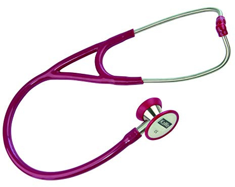 Profi-Kardiologie Stethoskop burgunder