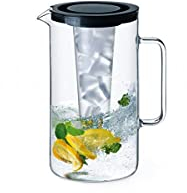 Bohemia Cristal Brocca con Inserto per Ghiaccio, Circa 2,5 l (1 Pezzo)