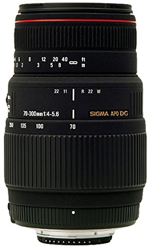 Sigma Obiettivo 70-300mm -F/4-5.6-AF APO DG ,Attacco CANON