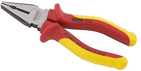 Stanley 84-000 6-1/2-Inch Insulated Combination Pliers