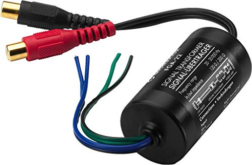 MONACOR FGA-22 Übertrager mit Schaltspannungserzeugung schwarz