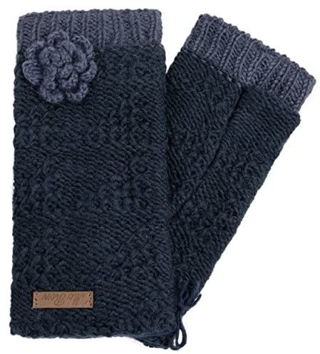 McRon Damen Gestrickte Pulswärmer Modell Lana