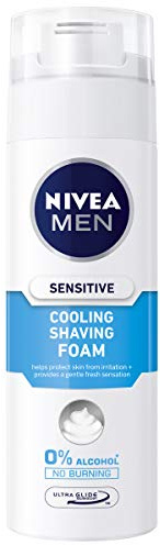 Nivea Espuma de afeitar refrescante sensible para hombres 200 ml