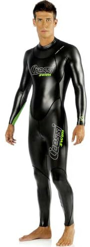 Cressi Triton Premium - Traje de Neopreno Unisex, Color Negro/Verde, Talla XS/1