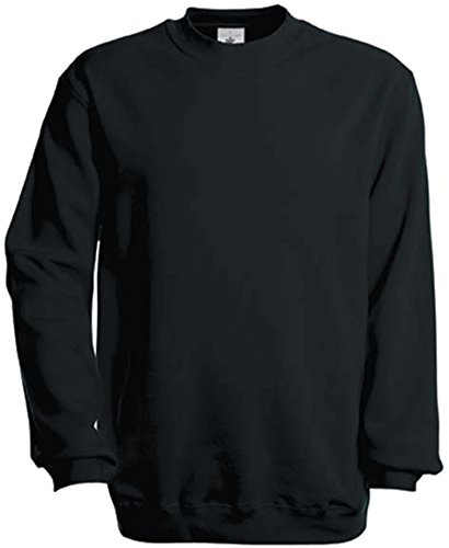 B&C set i herrtröja pullover med rund urringning