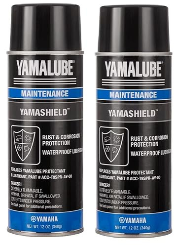 Yamaha Yamalube Yamashield Spray- (2 Pack) 12 Ounce, #ACC-YAMSH-LD-00