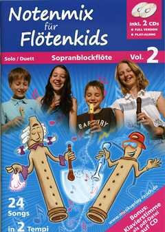 Notenmix für Flötenkids 2 - Sopranblockflöte Noten [Musiknoten]