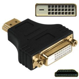 KALEA-INFORMATIQUE Adaptateur pour données Video HDMI 19 Male vers DVI 24+1 Femelle (DVI-D)