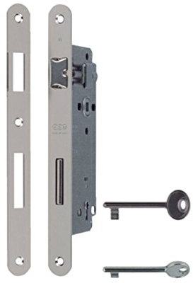 Serratura AGB Patent Grande Foro mm 50 Quadro mm 8 (CROMATO)