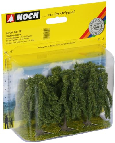 Noch Spur H0 / TT 25130 Trauerweiden 8 cm hoch 3 Stück