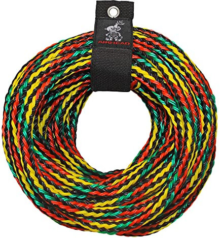 AIRHEAD Tow Rope, 1-4 Rider Rope for Towable Tubes Multi, 9/16