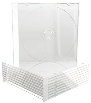 MediaRange BOX20 CD-blankfodral, 5,2 mm svart, 100 stycken