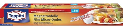 Toppits Mikrowellenfolie 2in1 - 15m x 31.5cm