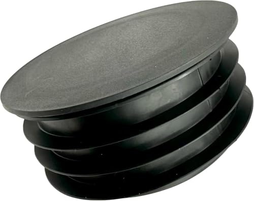 McAlpine DC4-BL Black 4/110mm Polypropylene Drain Blank Cap