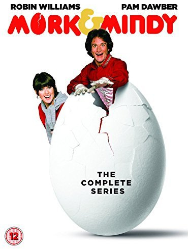 Mork and Mindy Complete TV Classic Comedy Series All 95 Episodes DVD Collection [15 Discs] Box Set: Season 1, 2, 3 and 4 + Extras: 2 Episodes of Happy Days + Gag Reels by Robin Williams