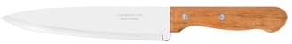 Tramontina Kochmesser Dynamic, 8 Zoll, Küchenmesser, scharfe Klinge aus hochwertigem Edelstahl, mit Naturholzgriff, Allzweckmesser