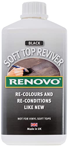 Renovo International reviver per capotta morbida, Nero