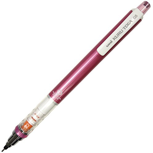 Uni Druckbleistift, Kuru Toga, Standardmodell, 0,5 mm, Rosa (M54501P.13)